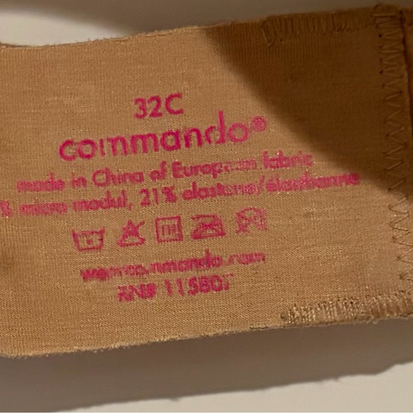 Commando 32C nude bra - Picture 2 of 2